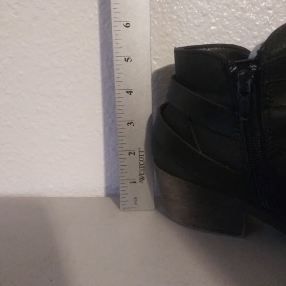 Jellypop women's size 7.5 black and brown ankle boots - Picture 10 of 13